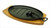 Cast Iron Sizzling Steak Plate Large