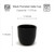 4 Pack Sake Cups Set Japanese Porcelain Wine Saki Cup Small Tea Cup 1.5 oz Microwave and Dishwasher Safe