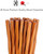 10 Pairs 9-Inch Reusable Bamboo Chopsticks Set Wooden Chop Sticks Natural Wood Chopsticks Dishwasher Safe with Gift Box