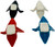 16 Pieces Porcelain Chopstick Rest Origami Crane Shape Holder White Blue Black Red Color