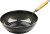 Pearl Metal Iron Frying Pot 11.0 in Induction Compatible Deep Type Black