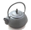 Black Hobnail Cast Iron Teapot 24oz