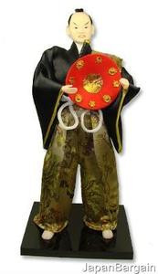 Japanese Samurai Doll Figurine #C