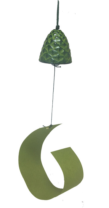 Japanese Cast Iron Pinecone Wind Chimes