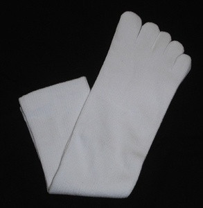 Five Toe Tabi Sock Unisex White