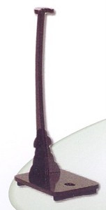 Black Wooden Samurai Katana Sword Stand Vertical