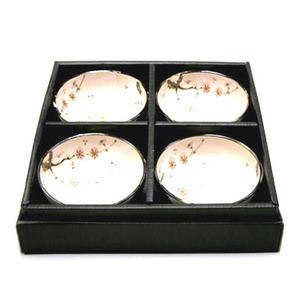 Japanese Porcelain Rice Bowl Gift Set UME