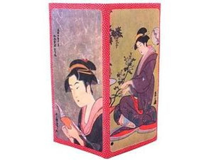 Japanese Geisha Paper Wallet Bi-Fold #02