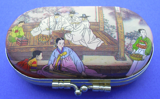 Korean Lipstick Case w/Mirror #22331-2