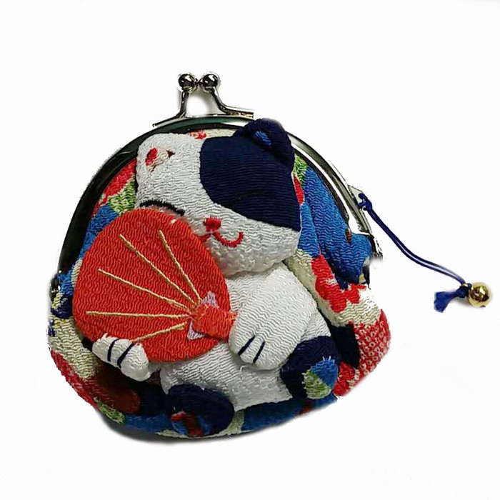 Maneki Neko Lucky Cat Coin Purse #22408-6