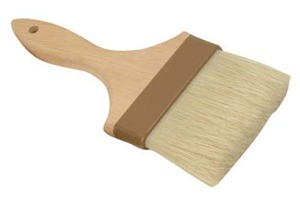 Boar Bristle Pastry Grill BBQ Basting Brush 4in
