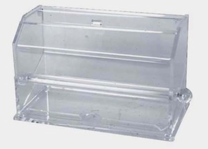 Plastic Clear Acrylic Straw Dispenser