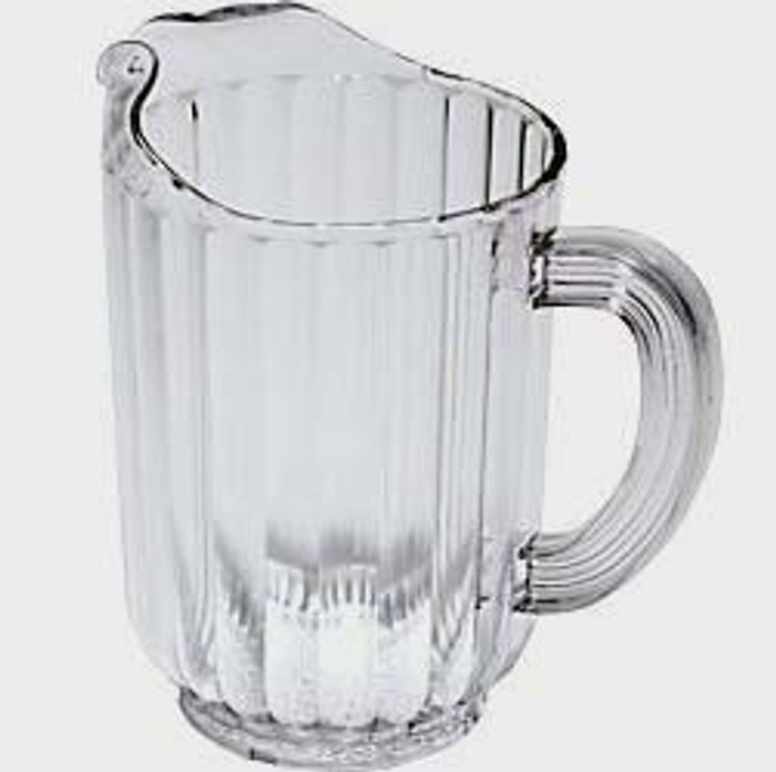 Commercial Plastic Acrylic Water Pitcher 64oz