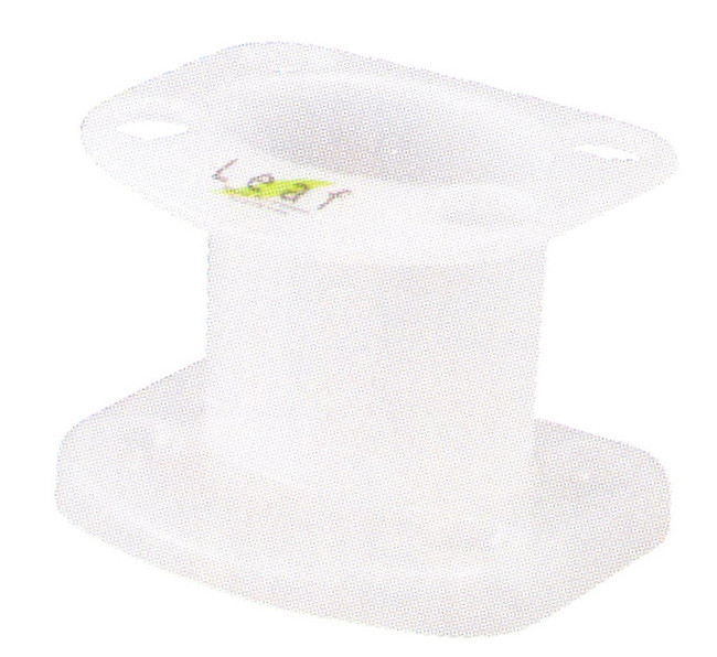 Japanese Toothbrush Holder Stand Leaf Series White