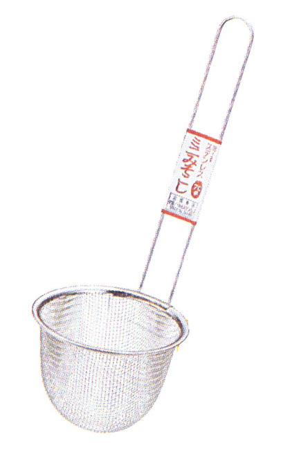 Japanese Stainless Steel Food Skimmer Strainer Round 2-3/4in