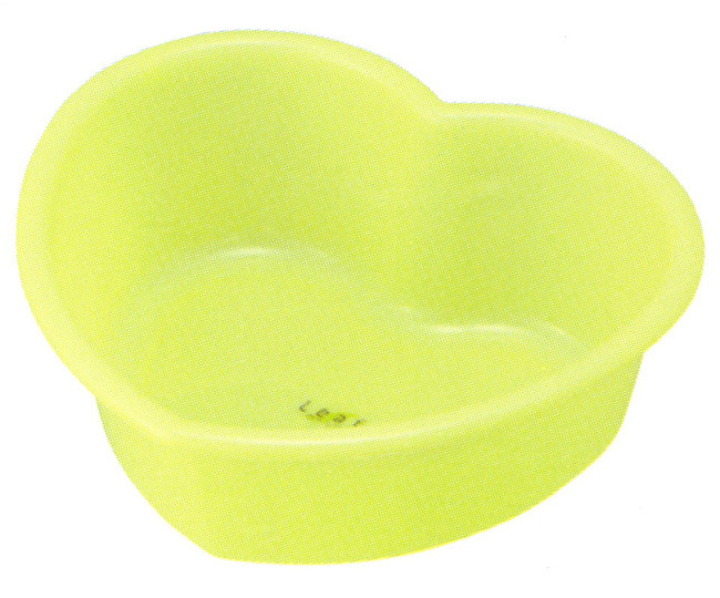 Japanese Heart Shape Basin Tub Leaf Series Green