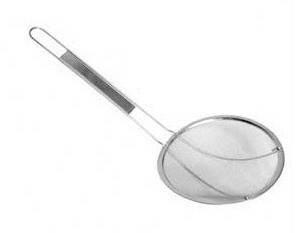 Fine Type Stainless Steel Skimmer Strainer 9in Round
