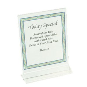 Table Card Holder 4x6.8 In
