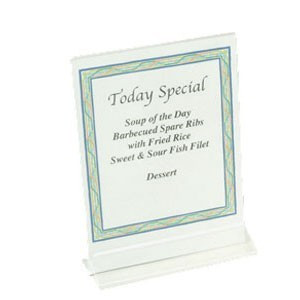 Table Card Holder 8.5x11in