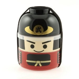 Japanese Samurai Warrior Lunch Bento Box