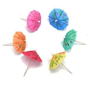 Paper Cocktail Parasol Drink Umbrellas 144pcs