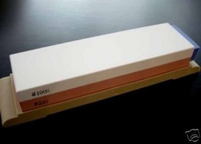 Japanese Kai Knife Sharpener Sharpening Stone Whetstone Grit 240/1000 #4932 Japanese Kai Knife Sharpener Sharpening Stone Whetstone Grit 240/1000 #4932