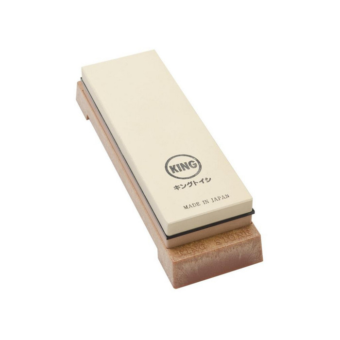 King KW65 1000/6000 Grit Combination Whetstone with Plastic Base – Japanese Knife Sharpening Stone King KW65 1000/6000 Grit Combination Whetstone with Plastic Base – Japanese Knife Sharpening Stone