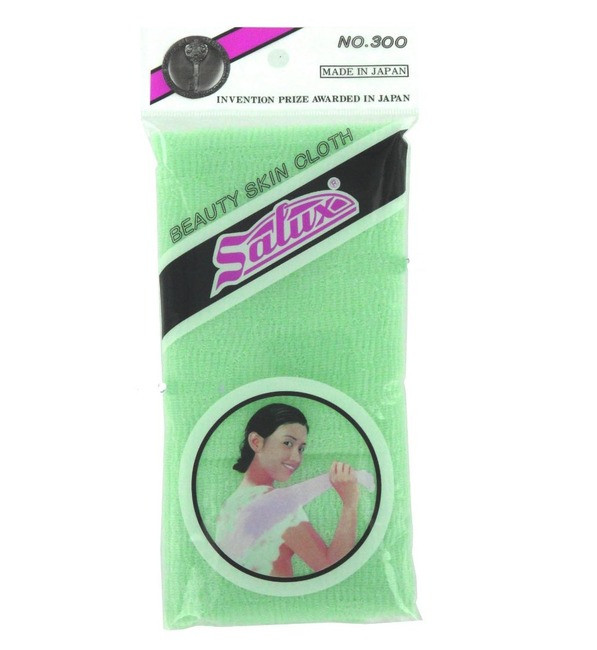 Green Japanese Bath Towel Salux Wash Cloth