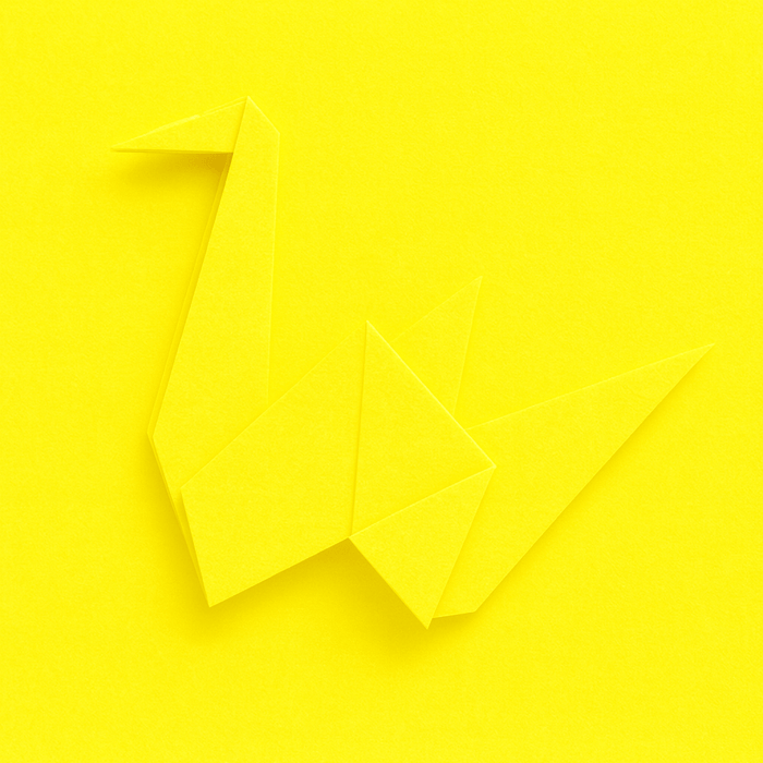 Japanese Origami Paper 6" – Yellow Solid Color, 80 Sheets, Made in Japan