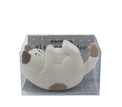 Cream Cat Glasses Stand Holder