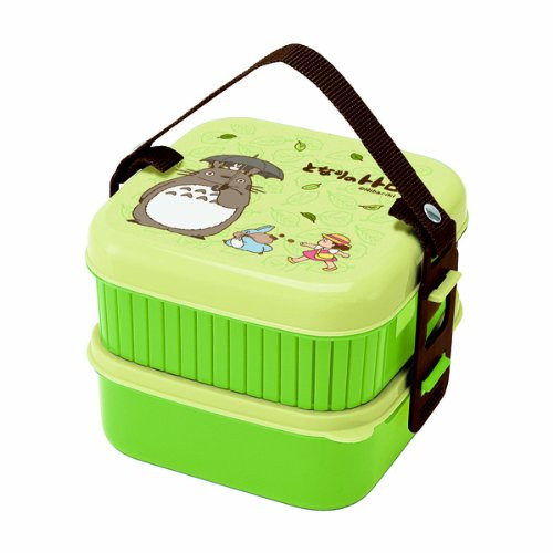 Studio Ghibli Totoro Design 2-tier Bento Lunch Box