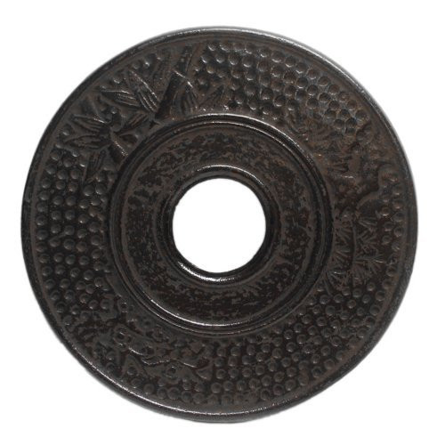 Bamboo Cast Iron Trivet Black