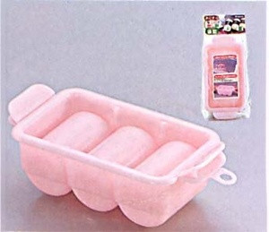 Sushi Press Nigiri Rice Mold Maker 3 Rolls Pink