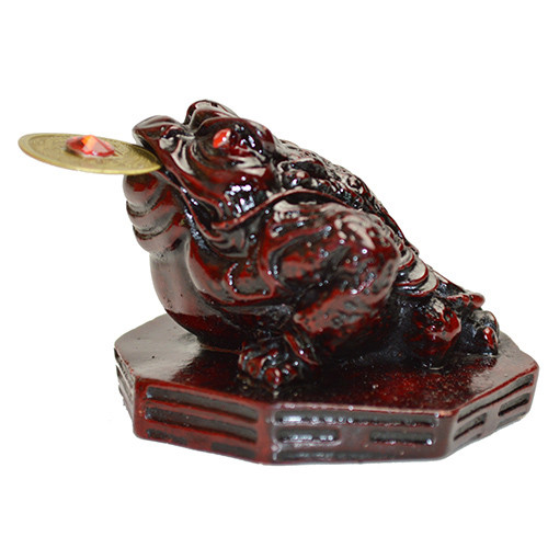 Chinese Feng Shui Fortune 3-legged Toad Coin Frog