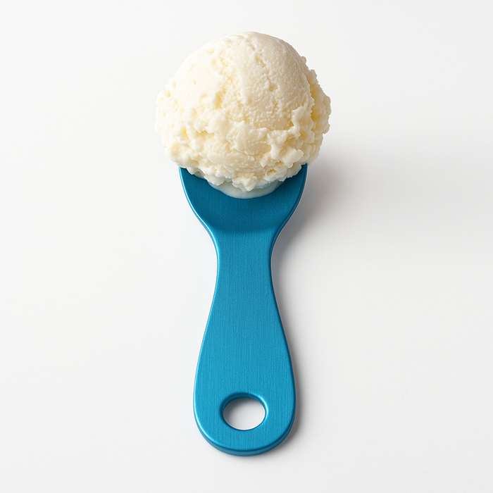 Pearl Metal Blue Aluminum Ice Cream Spoon – Thermal Conductive