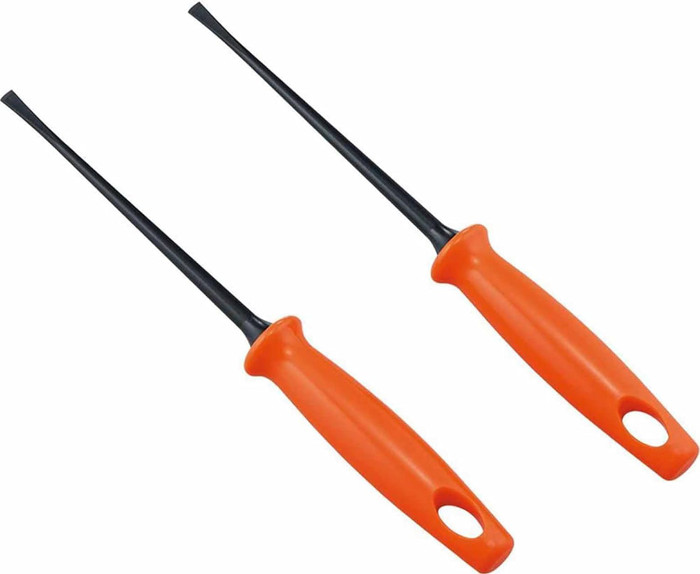 2 Pack Orange Takoyaki Pick – Scratch Resistant Flat Nylon Tip, Made in Japan