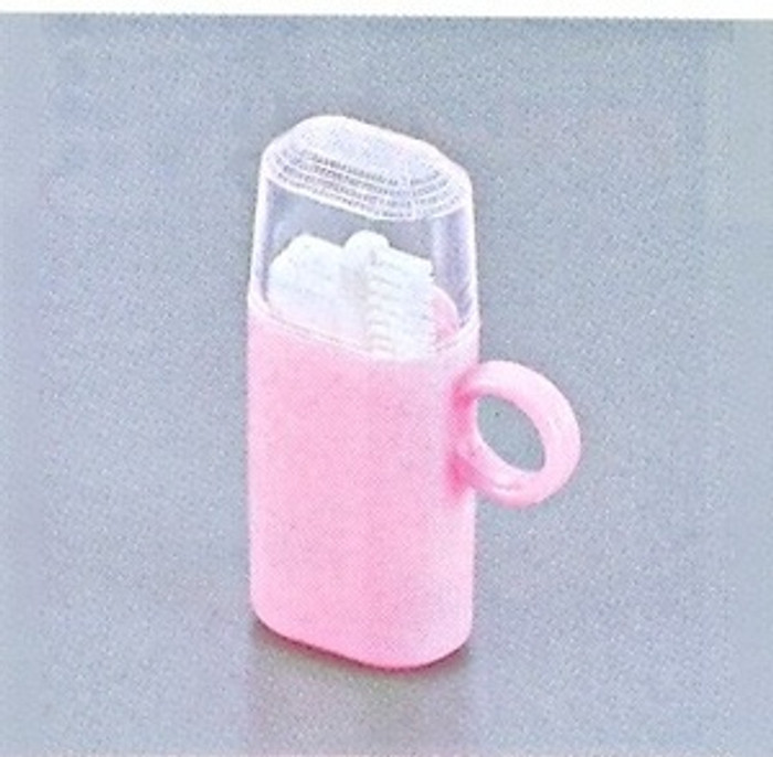 Portable Travel Toothbrush Cup Set Pink Portable Travel Toothbrush Cup Set Pink