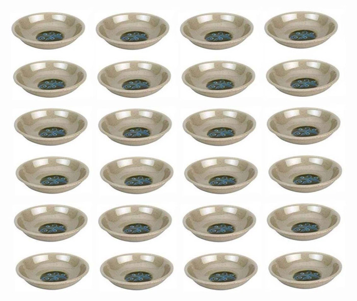 24 Pack Japanese Soy Sauce Dish Dipping Bowls for Sushi 3.25 inch