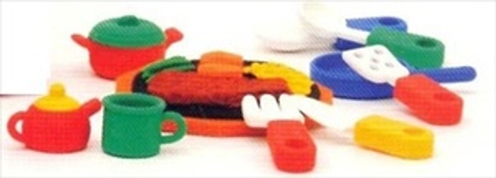 Iwako Cooking Eraser Set
