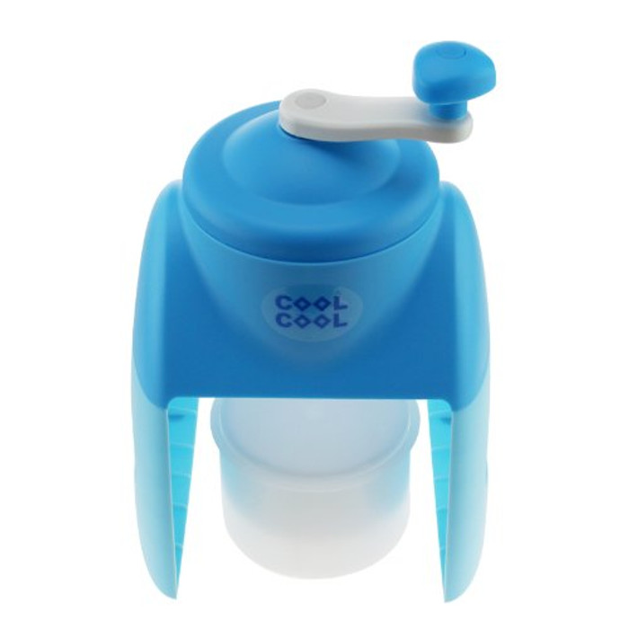 Japanese Slushy Machine Snow Cone Maker Shaved Ice Machine Hand Crank Non-Electric Made in japan, Blue Japanese Slushy Machine Snow Cone Maker Shaved Ice Machine Hand Crank Non-Electric Made in japan, Blue