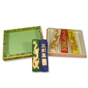Color Calligraphy Ink Sticks 5pc