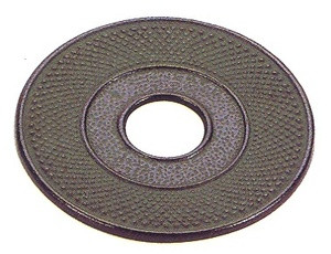 Hobnail Cast Iron Teapot Trivet Black