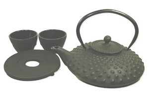 Shogun Cast Iron Tea Set 24oz Black
