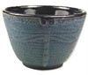 Blue Dragonflly Cast Iron Teacup