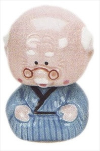 Grandpa Porcelain Bobble Head