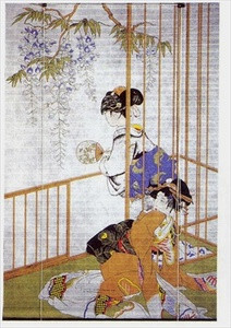 Shoji Window Blind Geisha