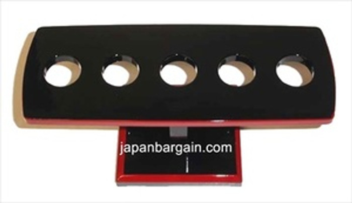Plastic Temaki Hand Roll Stand 5 Holes Plastic Temaki Hand Roll Stand 5 Holes