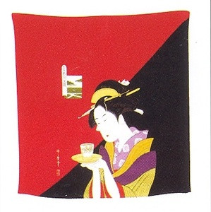 Japanese Furoshiki Gift Wrapping Cloth #P1813-RB