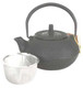 Black Hobnail Cast Iron Teapot 15oz