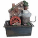 Feng Shui Table Water Fountain w/ Watermill